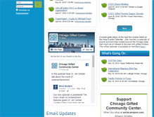 Tablet Screenshot of chicagogiftedcommunity.org